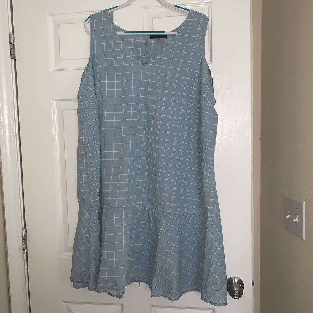 Plus Sized Sleeveless Dress